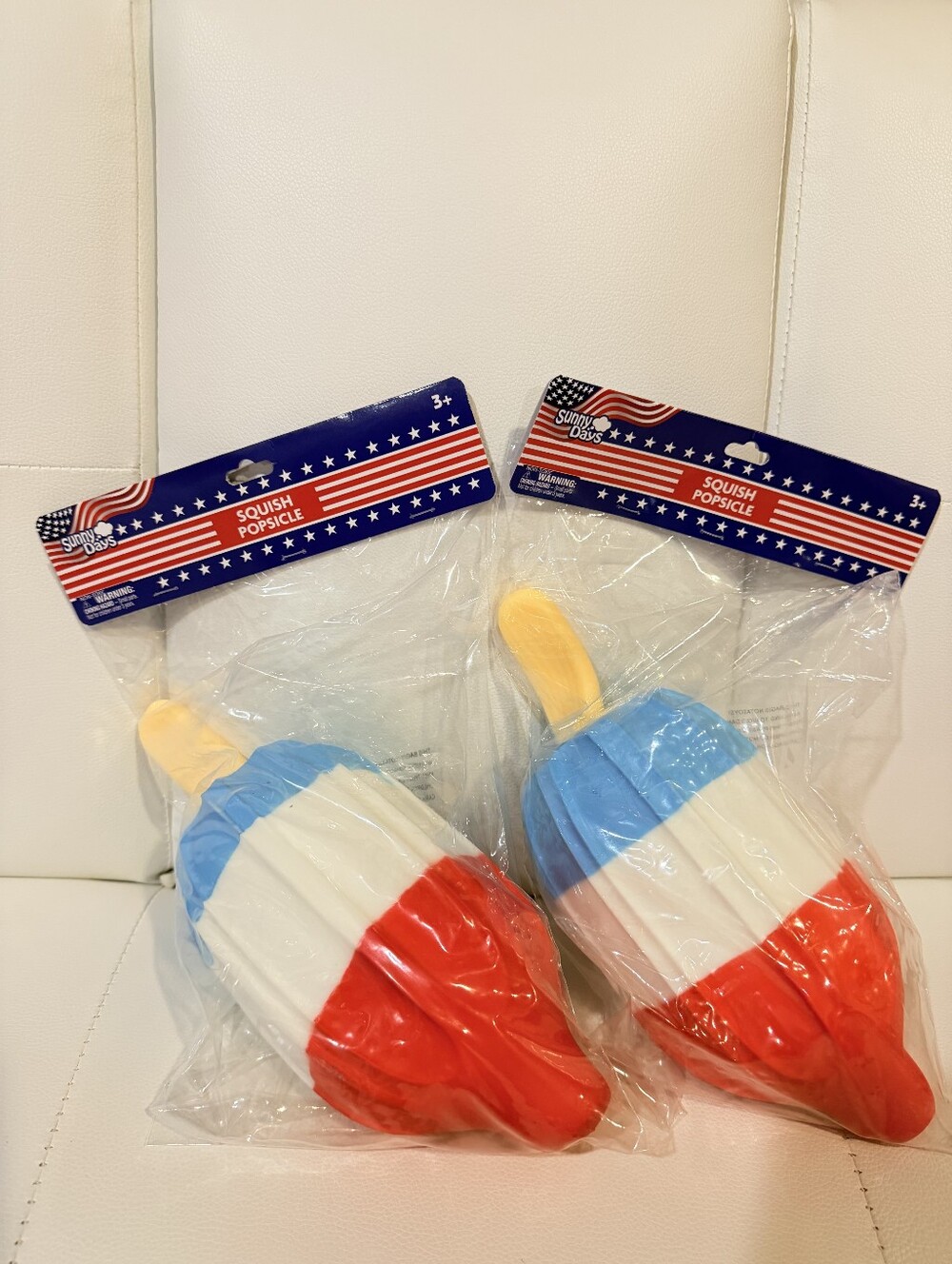 Sunny Days Rocket Popsicle Squishy 2x